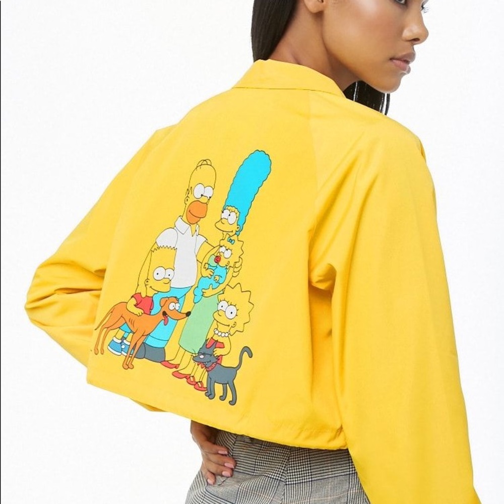 The simpsons x forever 21 Jacket